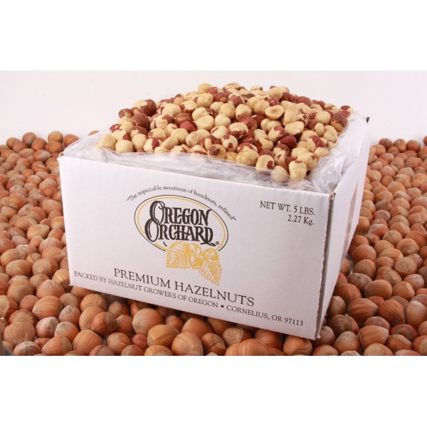 Oregon Orchard Dry Roasted Premium Hazelnuts, 5 lbs Oregon Orchard