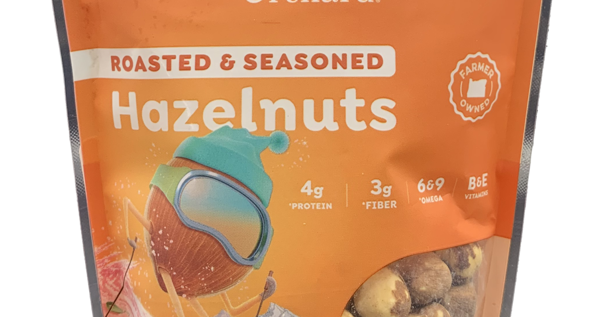 Himalayan Salted Hazelnuts 4 oz Oregon Orchard, Hazelnut Growers of