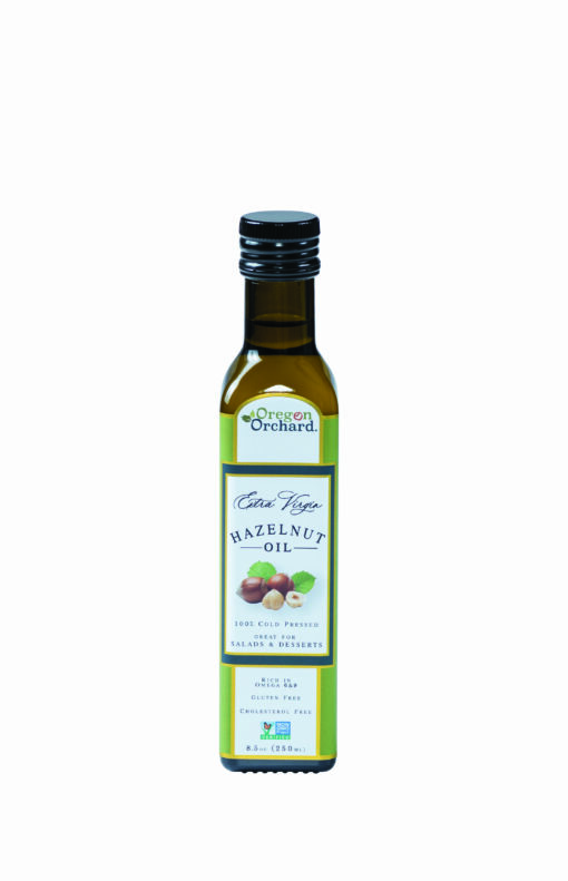 Extra Virgin Hazelnut Oil 8.5 ounce (250 ML) Oregon Orchard, Hazelnut