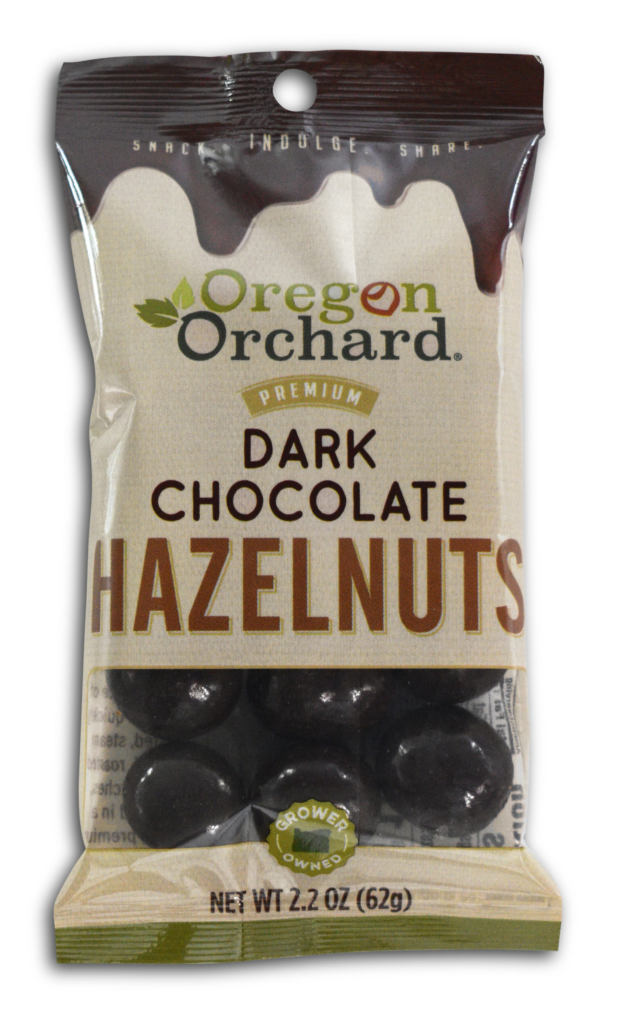 Oregon Orchard Premium Dark Chocolate Hazelnuts, 2.2 oz Oregon