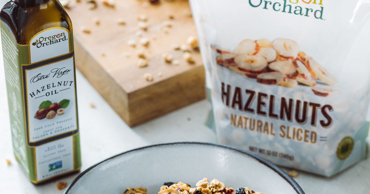Hazelnut Spice Granola Oregon Orchard, Hazelnut Growers of Oregon